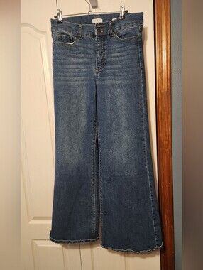 sofia by sofia vergara Blue High-Rise Wide Leg Jeans